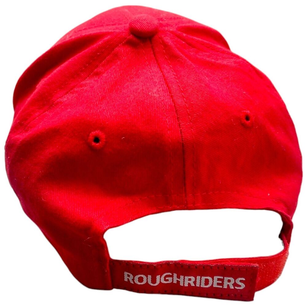 Vintag Frisco Rough Riders Baseball Cap Hat Red Texas Embroidered Adjustable - Picture 5 of 13